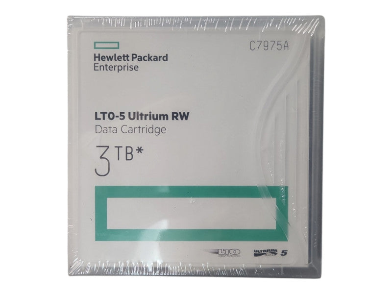 *NEW SEALED* HPE LTO-5 LTO5 Ultrium RW C7975A 3TB Data Cartridge