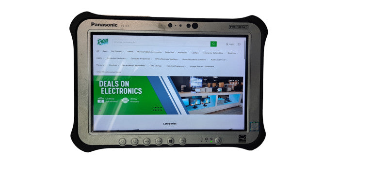 Panasonic Toughpad FZ-G1| i5-7300U|8GB RAM|250GB SSD W/ Adapter