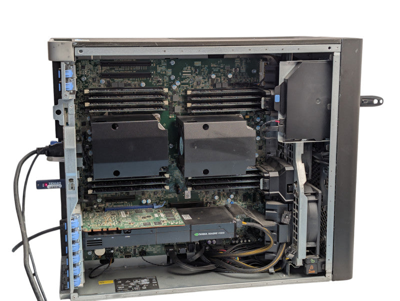 DELL Precision 7600 Dual CPU Workstation Intel Xeon E5-2670 64GB RAM  -