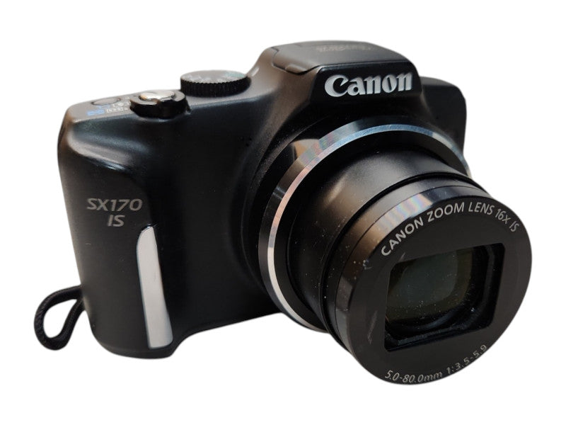 Canon PowerShot SX170 IS 16.0MP Digital Camera w/ Battery