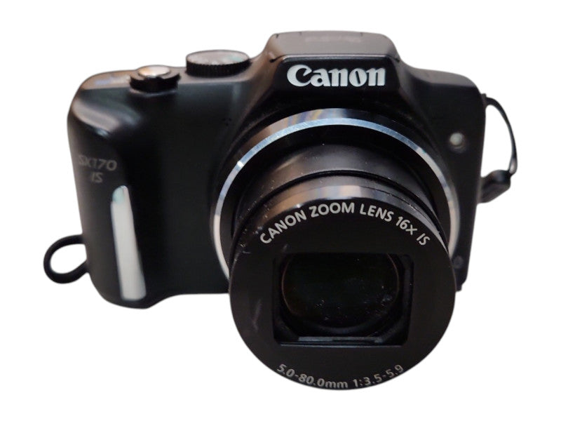 Canon PowerShot SX170 IS 16.0MP Digital Camera w/ Battery