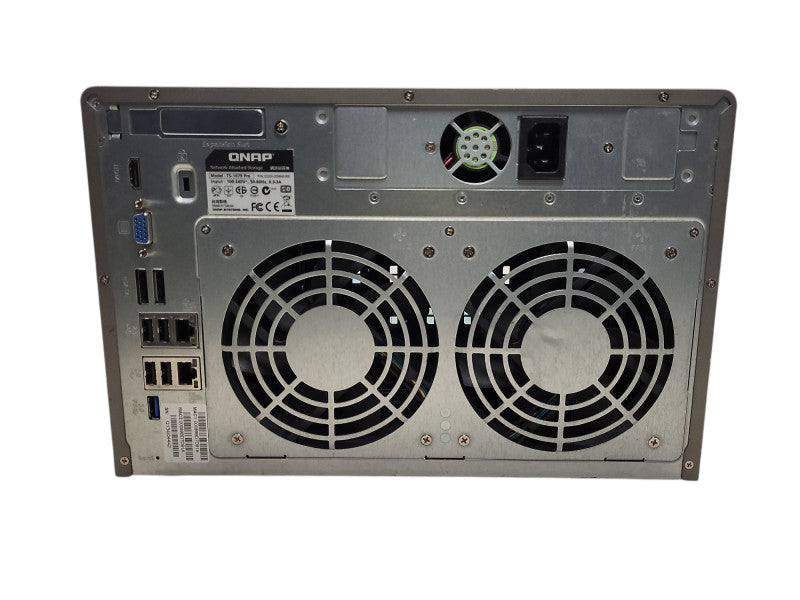 QNAP TS-1079 Pro 10-Bay Enterprise-Grade Storage NAS No HDD/Caddies, READ $