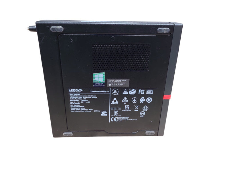 Lenovo ThinkCentre M75q-1 - Ryzen 3 PRO 3200GE @ 3.30GHz, 8GB RAM, NO HDD Q