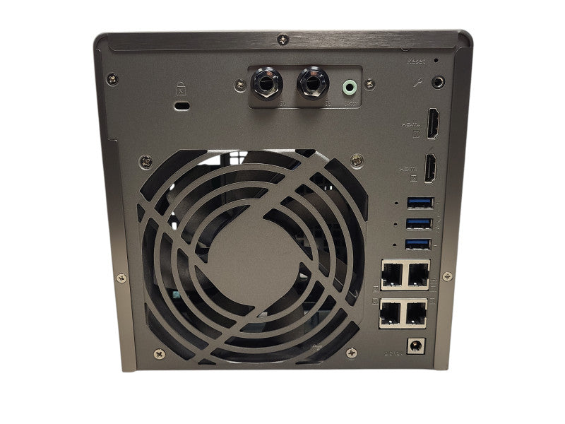 QNAP TS-453A 4-Bay NAS – Intel Quad-Core 4GB RAM No HDD/AC READ $