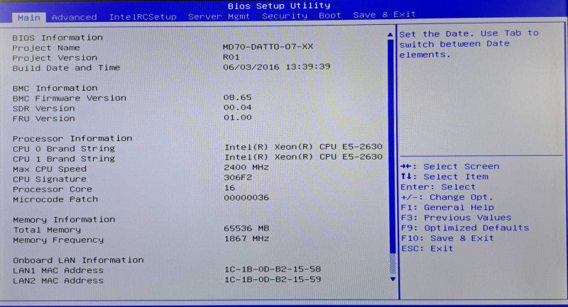 Datto SIRIS 3 2U 12x 3.5" | 2x Xeon E5-2630 v3 @2.40GHz, 64GB DDR4, SAS3008