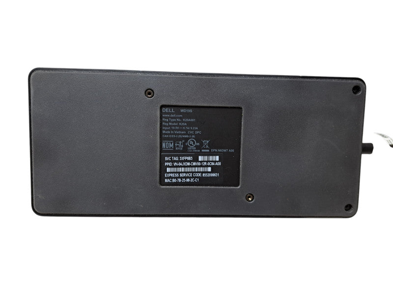 Dell WD19S USB-C Docking Station w/ 180W Power Adapter