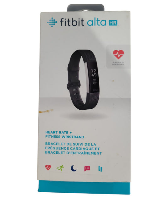 Fitbit Alta HR Fitness Activity Tracker Heart Rate Monitor Large !