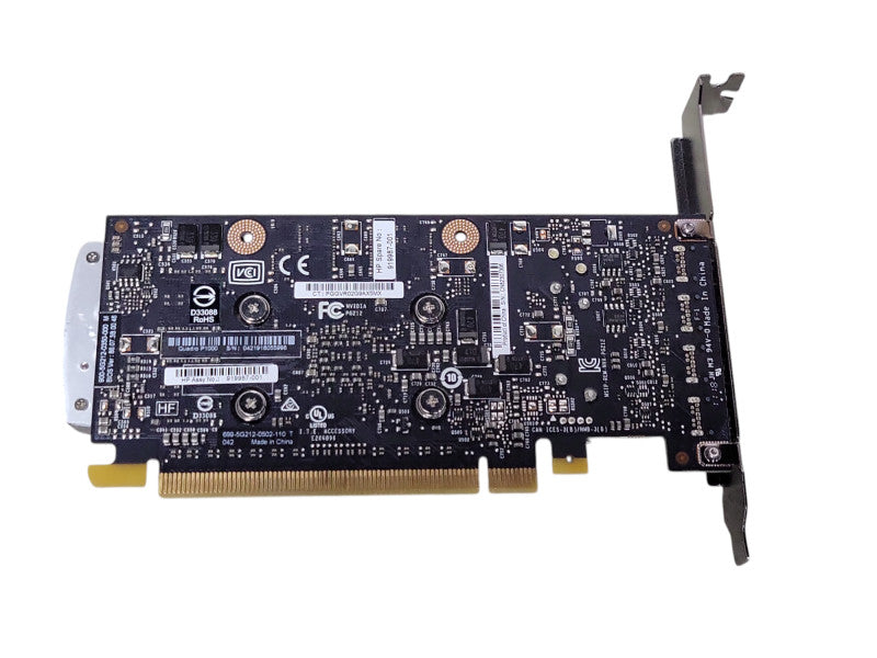 NVIDIA Quadro P1000 4GB GDDR5 Workstation Graphics Card, FH Bracket _