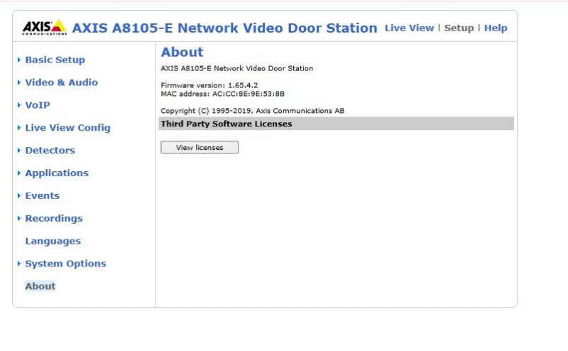 Axis A8105-E Network Video Door Station only _