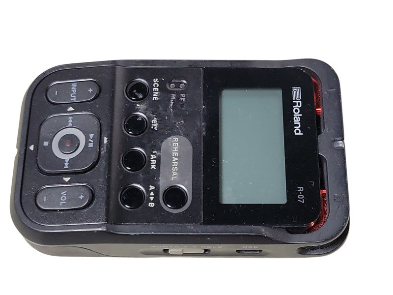 Roland R-07 High Resolution Digital Audio Recorder, No Sd Card, READ _