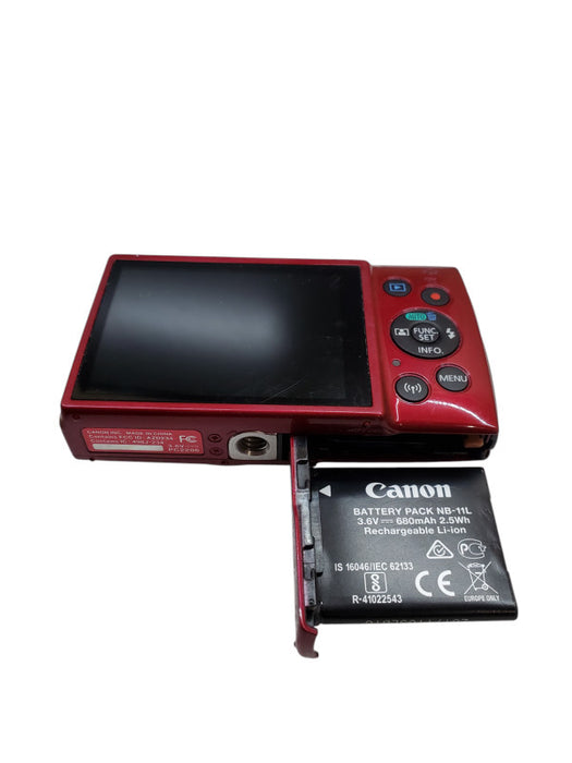 Canon PowerShot ELPH 190 IS 20MP Digital Camera + Battery