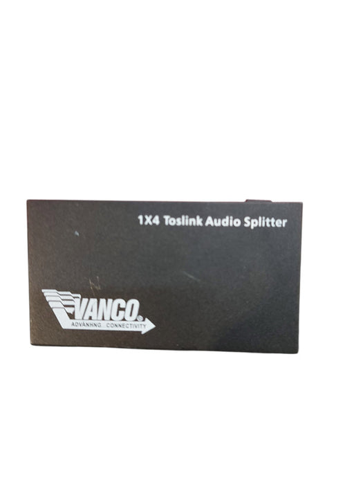 VANCO 1x4 Toslink Audio Splitter