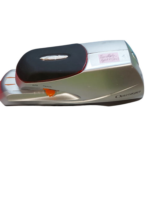 Swingline Optima 20 Electric Stapler, Silver - Read Description