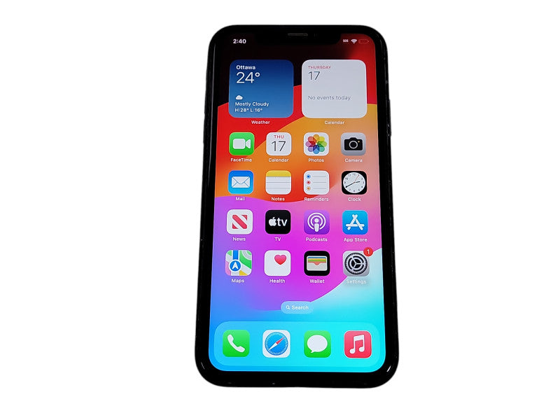Apple iPhone XR - 64GB - Space Gray [A1984] (