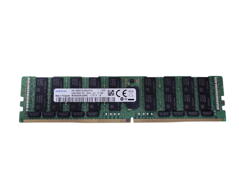 Samsung 64GB 4DRx4 PC4-2666V-LD2 DDR4 Server RAM _
