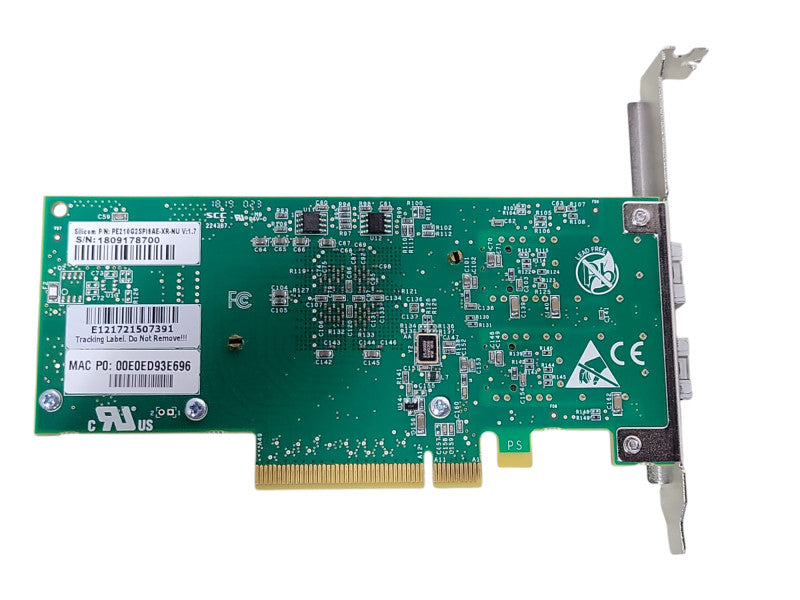 Silicom PE210G2SPI9AE-XR-NU 2-Port 10Gb Server Adapter, FH bracket _