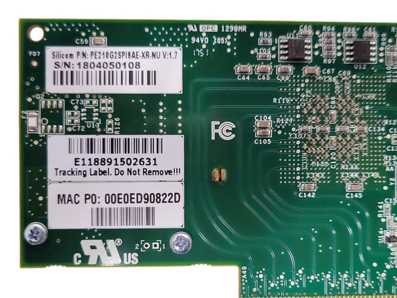 Silicom PE210G2SPI9AE-XR-NU 2-Port 10Gb Server Adapter, HH bracket _