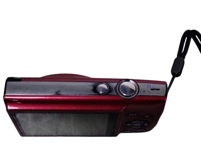 Canon PowerShot ELPH 190 IS 20MP 10x Optical Zoom Digital Camera Red, READ _