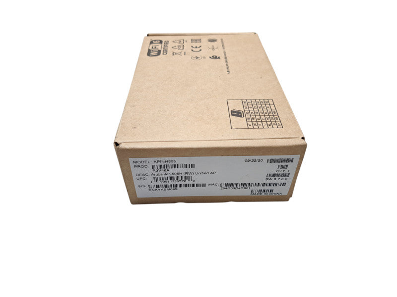 Aruba APINH505 Dual-Band 802.11ax Wi-Fi 6 Unified Hospitality Access Point