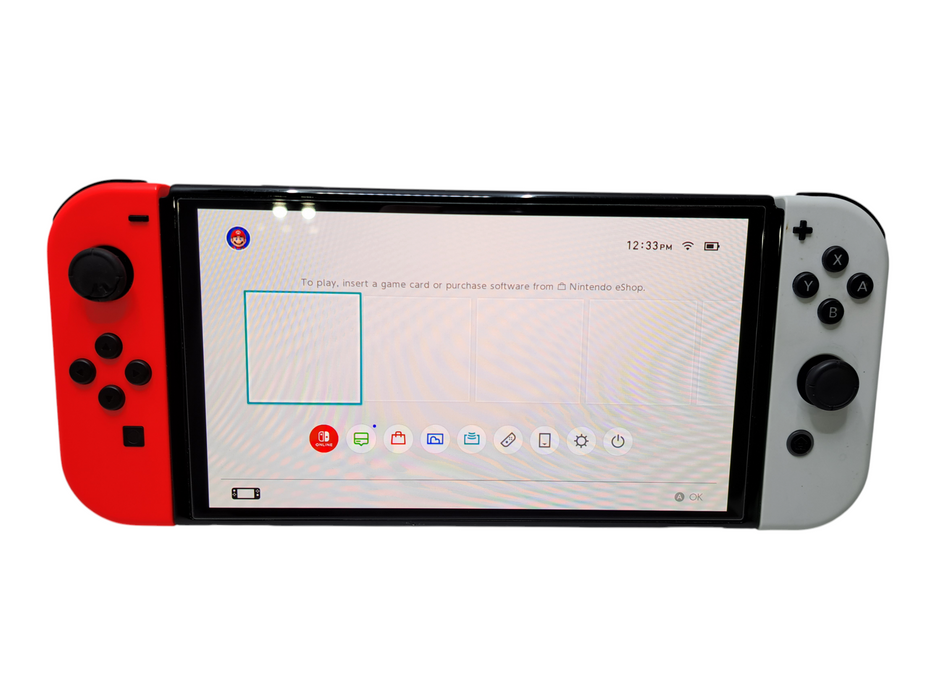Nintendo Switch OLED 64GB Handheld Console (HEG-001) *READ* )