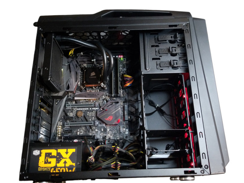 Custom PC with ASUS Rog Maximus X Hero, i7-8700K CPU 3.70GHz, 16GB RAM