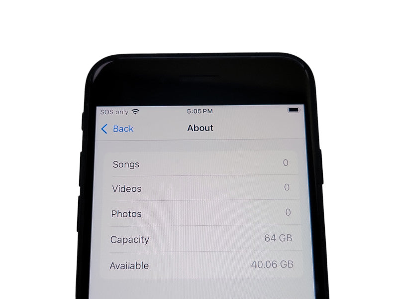 Apple iPhone SE3 - 64GB - Black [SM-A2595] (
