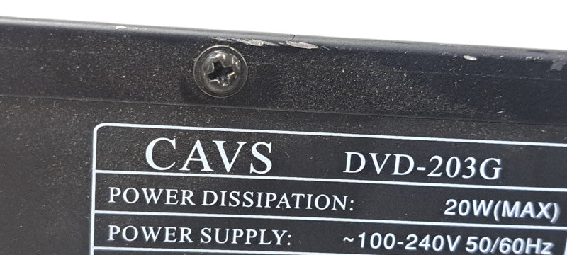 CAVS DVD-203G Karaoke DVD Player