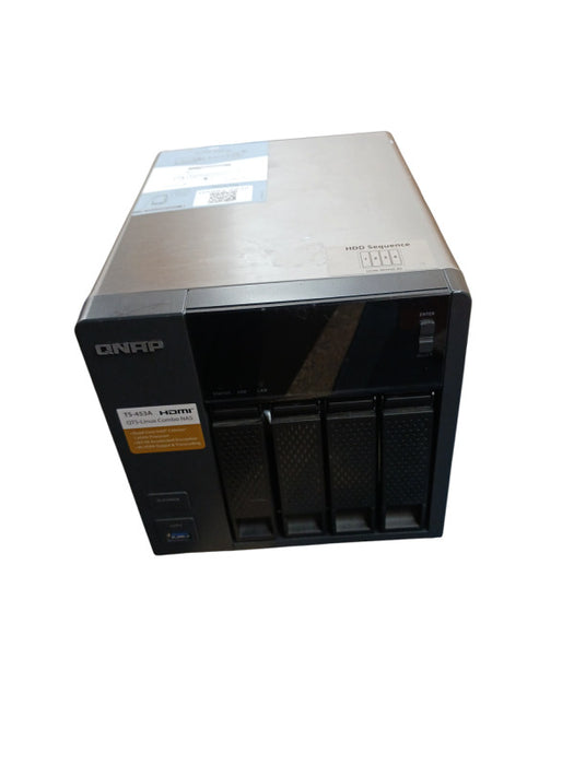 QNAP TS-453A 4-Bay NAS – Intel Quad-Core 4GB RAM No HDD READ Q