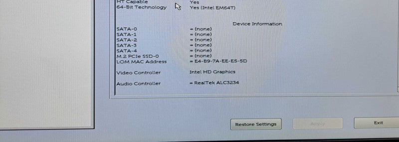 Dell Precision 3630 Tower | Xeon E-2174G @3.80GHz, 32GB DDR4, No HDD