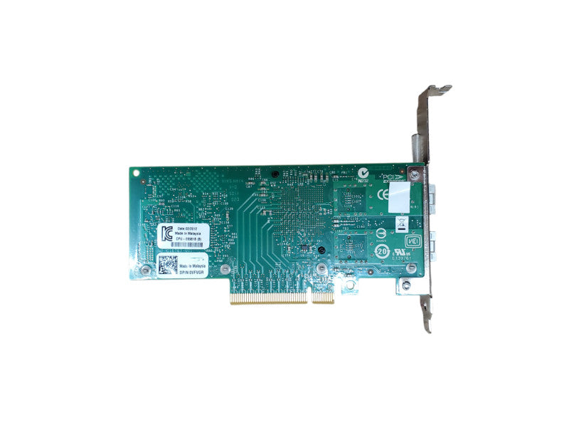 dell X520-DA2 Dual Port 10gbe SFP+ Network Adapter - 0VFVGR