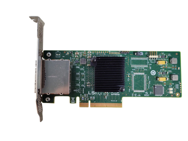 LSI SAS9200-8E LSI 8 Port 6GBPS SAS Bus Adapter PCIE Low Profile !