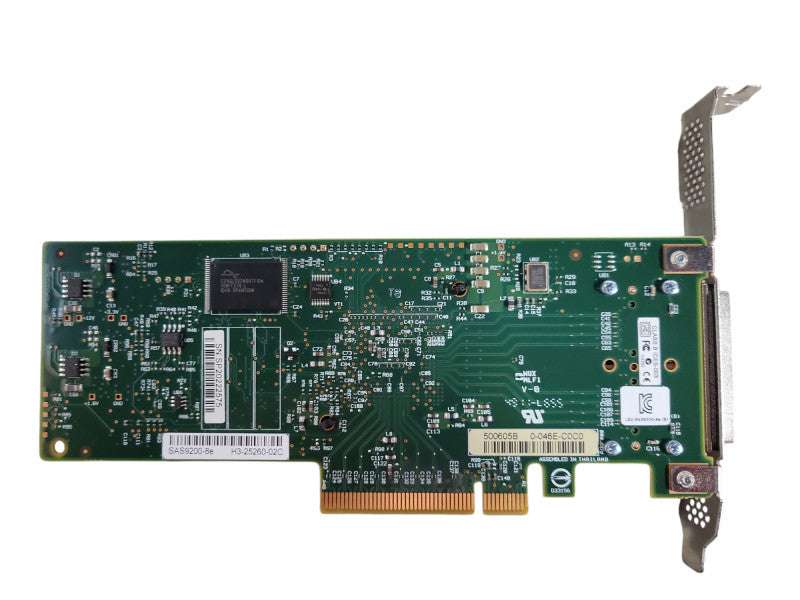 LSI SAS9200-8E LSI 8 Port 6GBPS SAS Bus Adapter PCIE Low Profile !