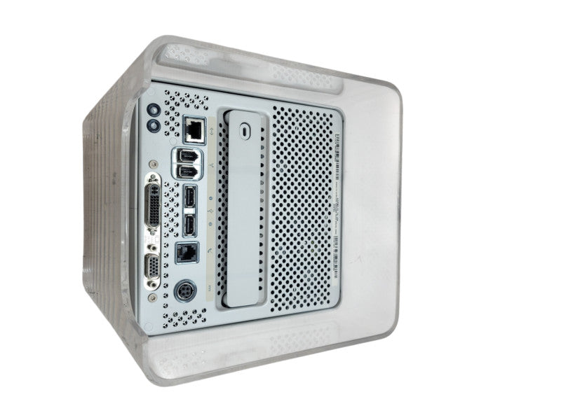 Apple Power Mac G4 Cube 450MHZ/64MB RAM/DVD-ROM/56K MODEM + 205W PSU %