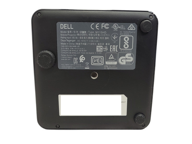 Dell M115HD Portable DLP Projector Lamp hour: 63h  $