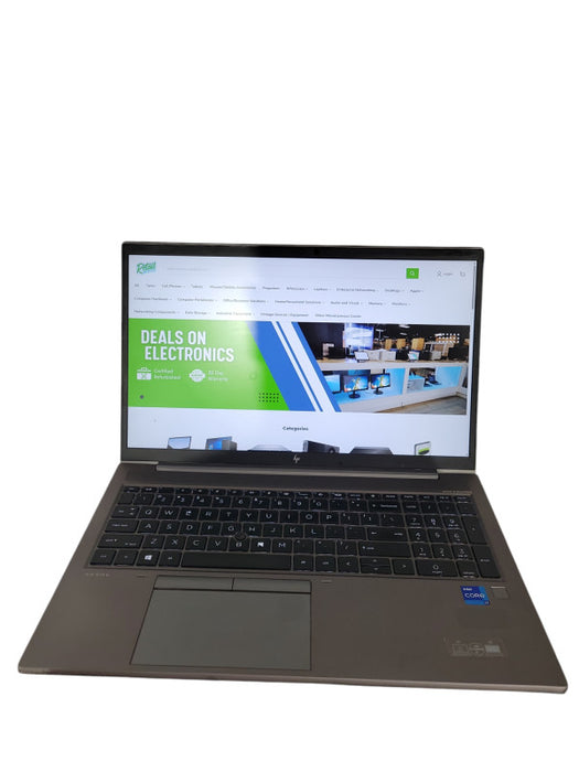 HP ZBook Firefly 15 G8 i7-1165G7 8GB DDR4 256GB SSD READ  ! Lap200