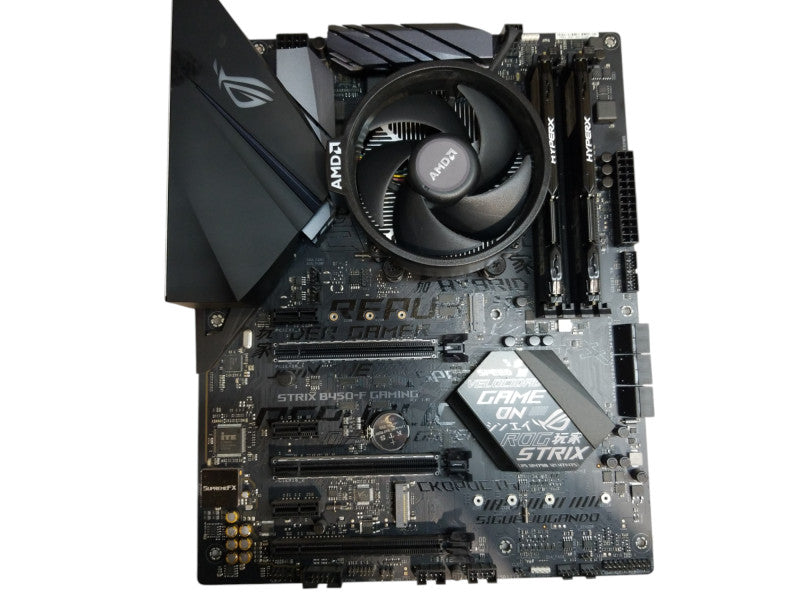 Asus Rog Strix B450-F Gaming Motherboard with AMD Ryzen 5, 8GB RAM - NO HDD