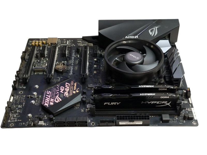 Asus Rog Strix B450-F Gaming Motherboard with AMD Ryzen 5, 8GB RAM - NO HDD