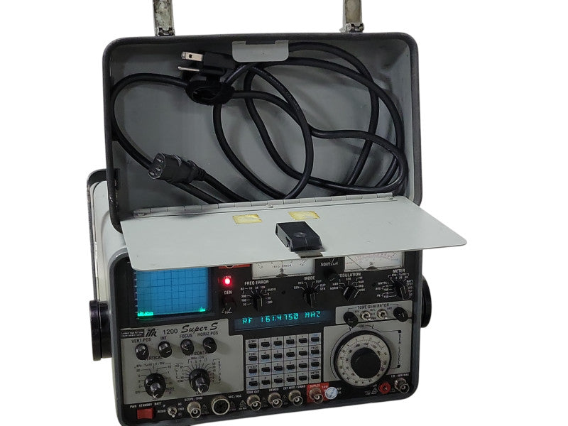 IFR FM/AM-1200S Radio Communications Analyzer, READ _