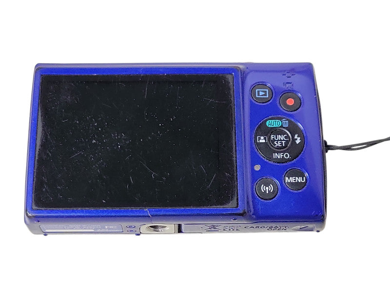 Canon PowerShot ELPH 190 IS Blue Digital Camera No SD Card, READ _