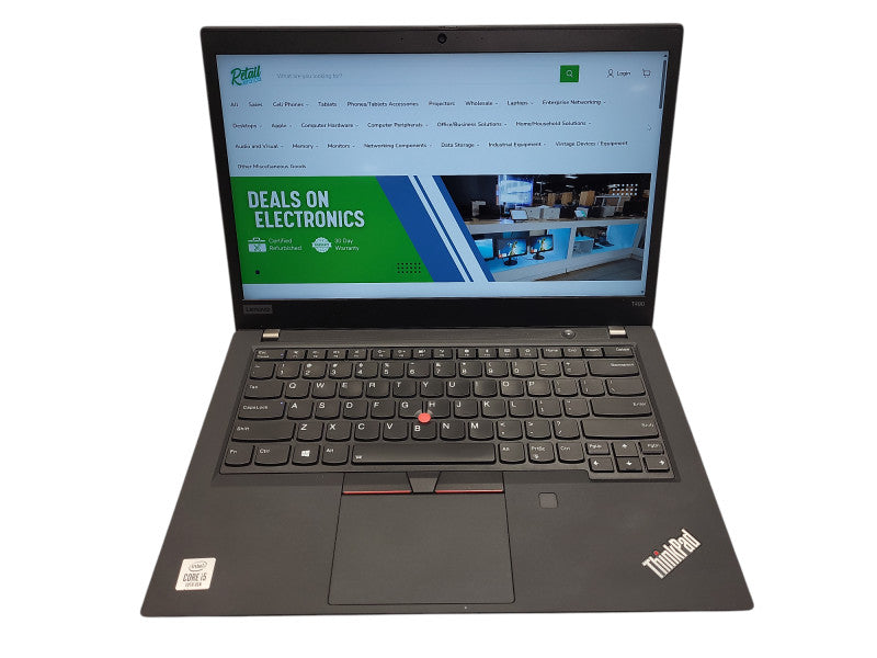 Lenovo ThinkPad T490 i5-10310U 8GB RAM 256GB NVMe READ $ Lap200