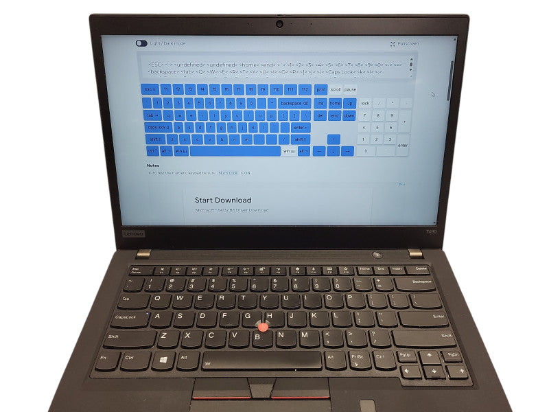 Lenovo ThinkPad T490 i5-10310U 8GB RAM 256GB NVMe Q$ Lap200