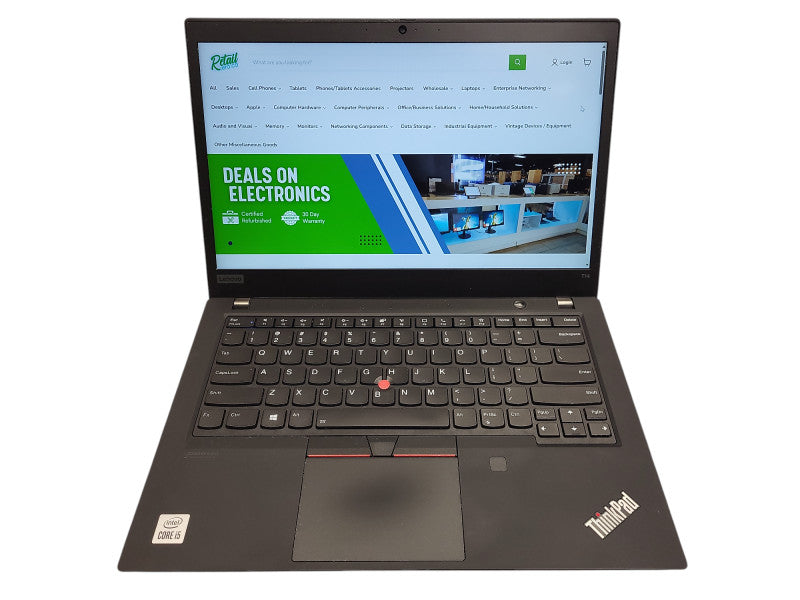 Lenovo ThinkPad T14 i5-10210U 8GB DDR4 256GB SSD No AC Q$ Lap200