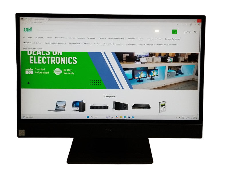 Dell OptiPlex 5270 AiO Touch Intel i5-9500 CPU 3.0GHz, 8GB RAM - 256GB NVMe