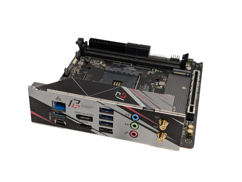 ASRock B550 Phantom Gaming ITX ax AMD Ryzen AM4 Motherboard READ  -