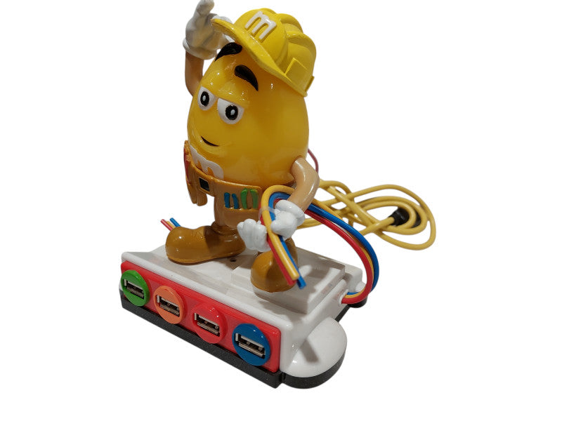 M & M's Mars, Inc. 2009 USB Hub 4 USB Ports Model: M8CH1 Collectable  =