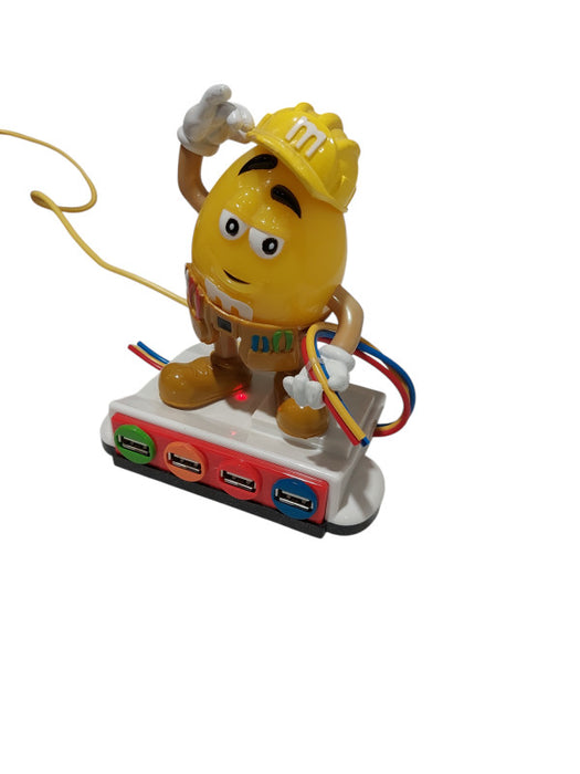 M & M's Mars, Inc. 2009 USB Hub 4 USB Ports Model: M8CH1 Collectable  =