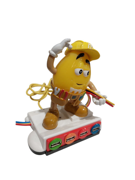 M & M's Mars, Inc. 2009 USB Hub 4 USB Ports Model: M8CH1 Collectable  =