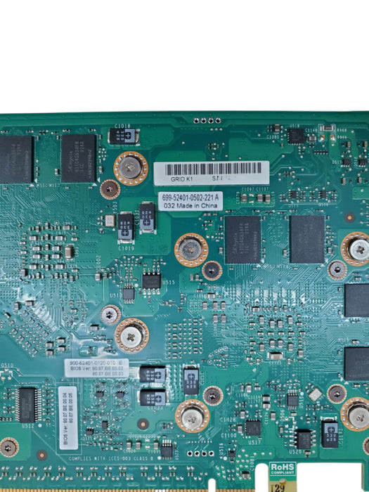 NVIDIA GRID K1 16GB Graphics Video Accelerator Card | No Bracket