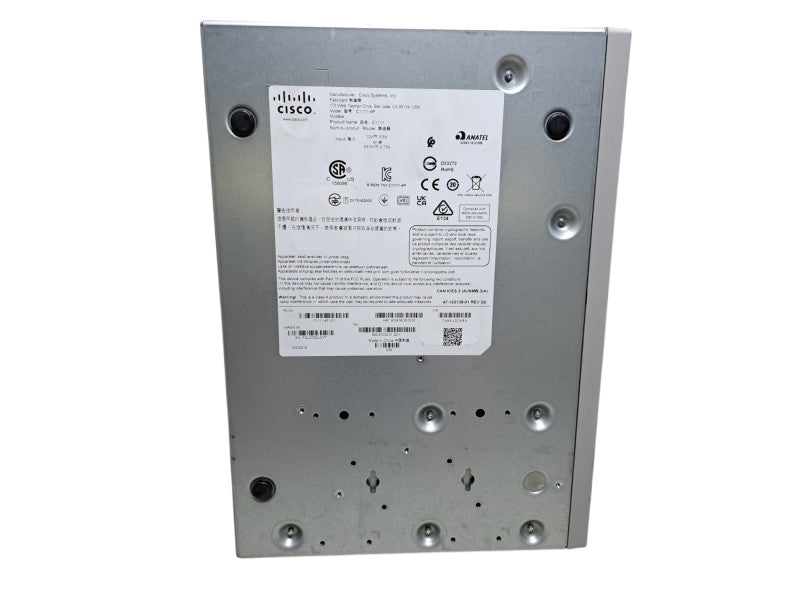 Cisco ISR 1100 Series C1111-4P V01 Services Integrated Router