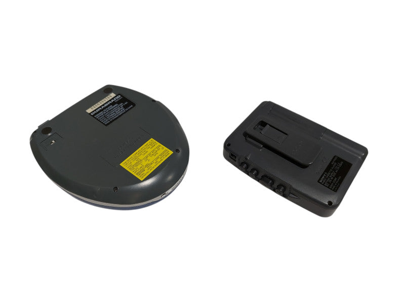 Sony Walkman Cassette AM/FM WX-FX193 & Durabrand Discman CDR-W DDM333CK =